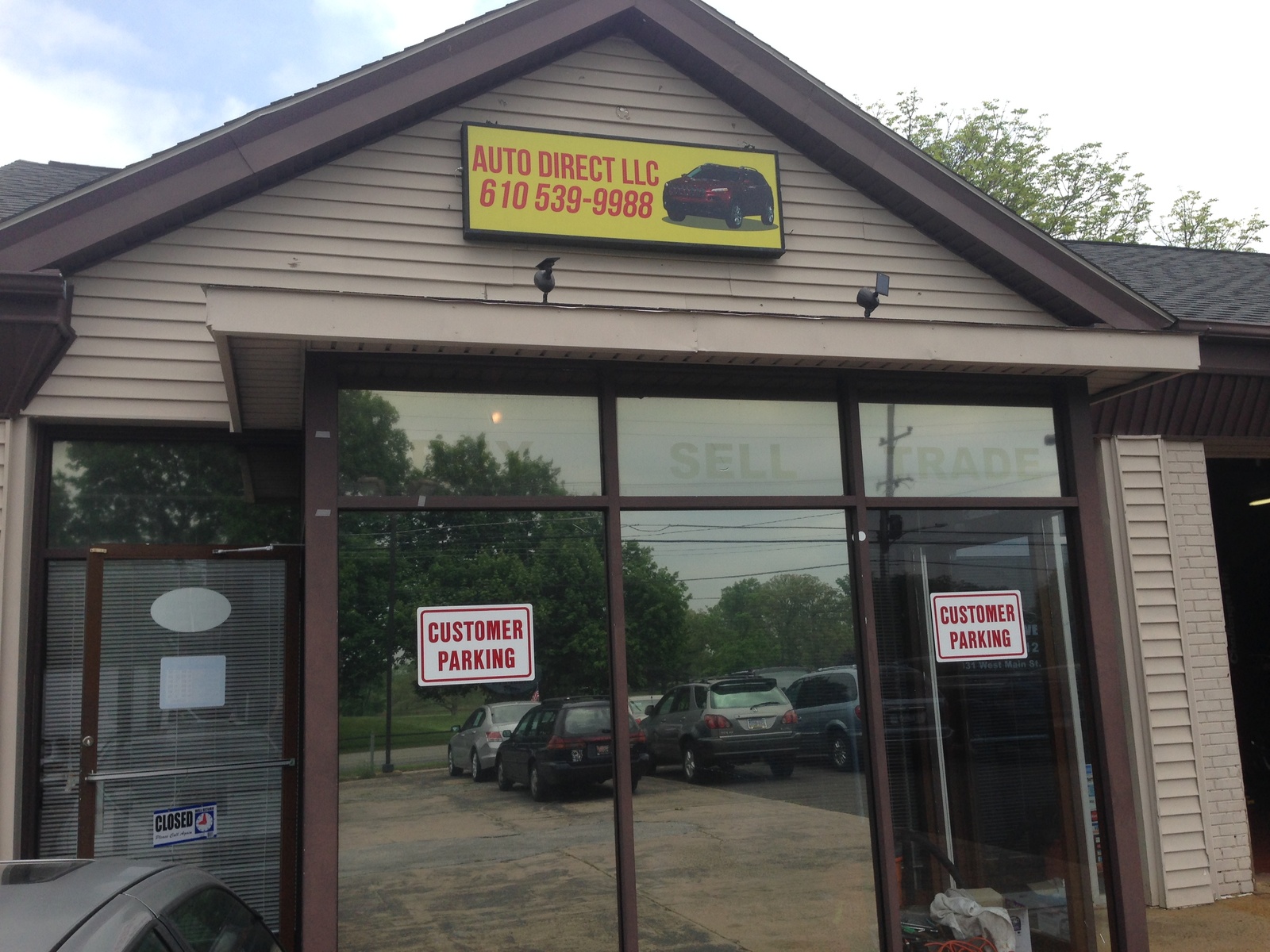 Auto Direct LLC Jeffersonville, PA Read Consumer