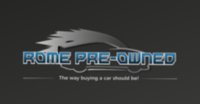 Rome pre-owned Auto Sales logo