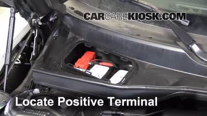 wheres the battery in my 2013 mini cooper countryman